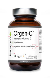 NatĂŒrliches Vitamin C orgenc 120 KENAY-Kapseln